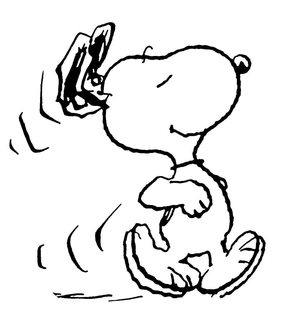 clip art snoopy happy dance - photo #47